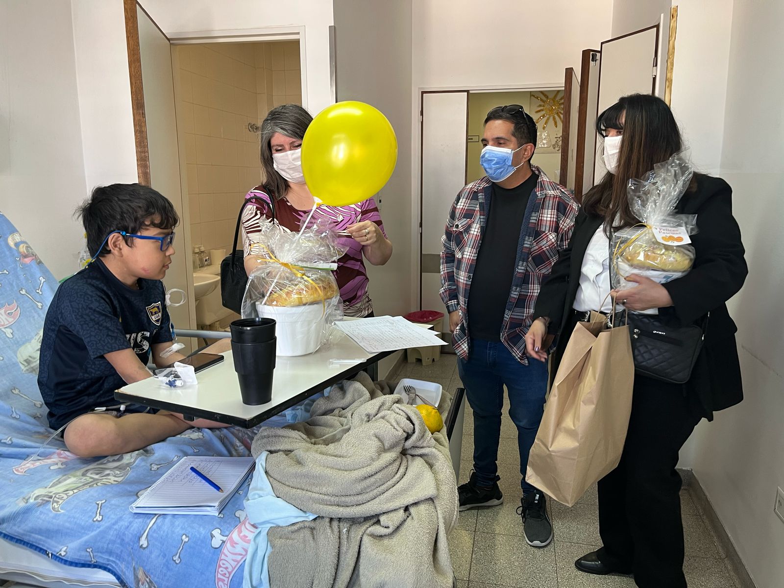 Pascuas en el hospital